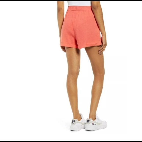 BP Cuff hem linen blend short Size M - Picture 2 of 8